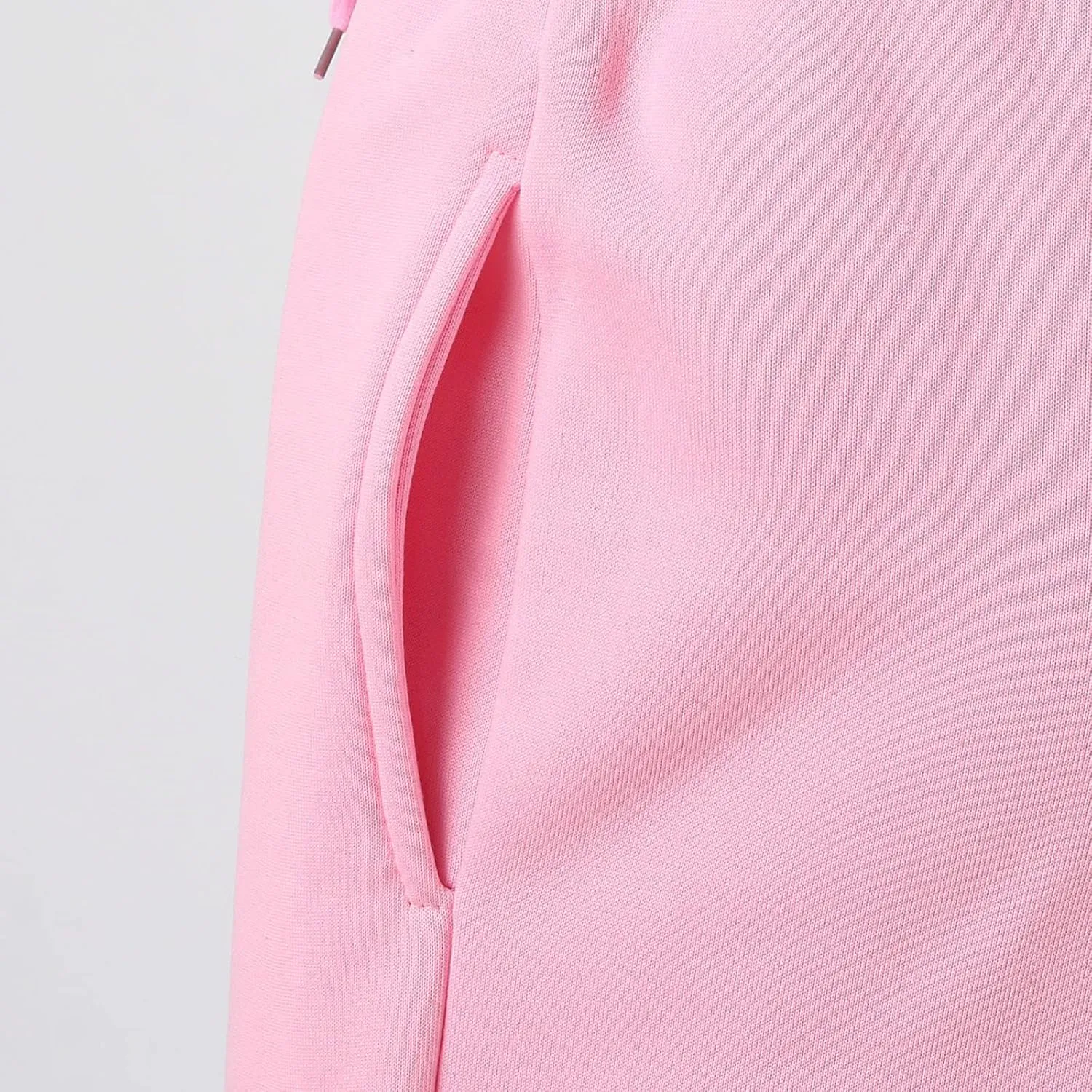 Men's Fleece Cargo Sweatpants Drawstring Loose Waist Solid Color Pants Pocket Active Athletic Workout Sweatpants Men