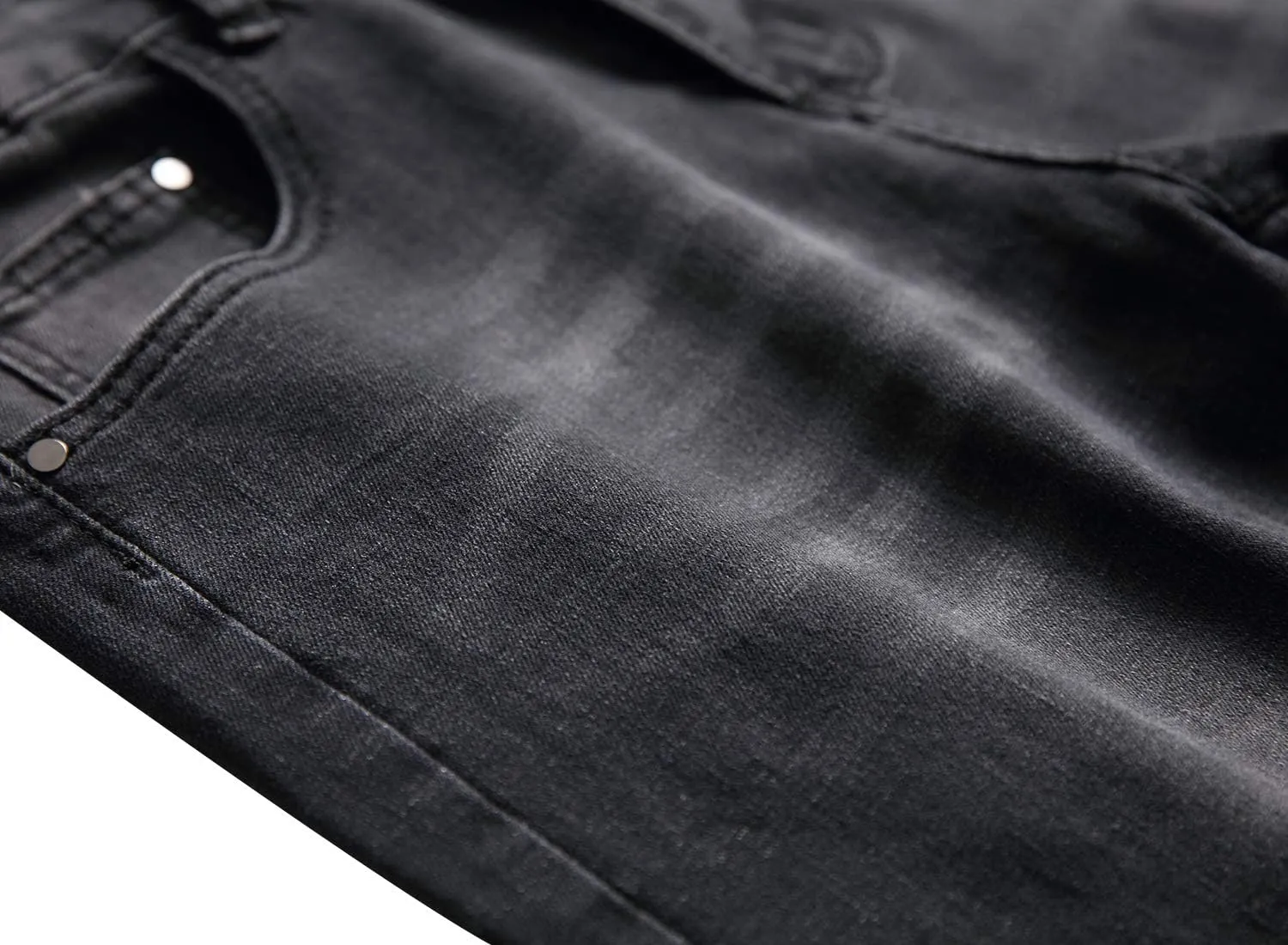 Men's Ripped Jeans Slim Fit Stretch Jeans Distressed Fashion Comfort Pants