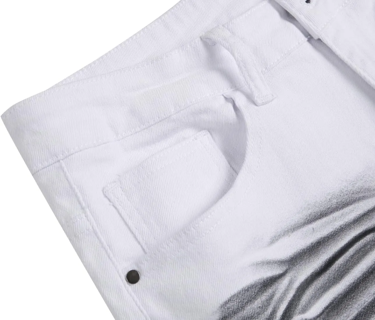 Men's Ripped Jeans Slim Fit Stretch Jeans Distressed Fashion Comfort Pants