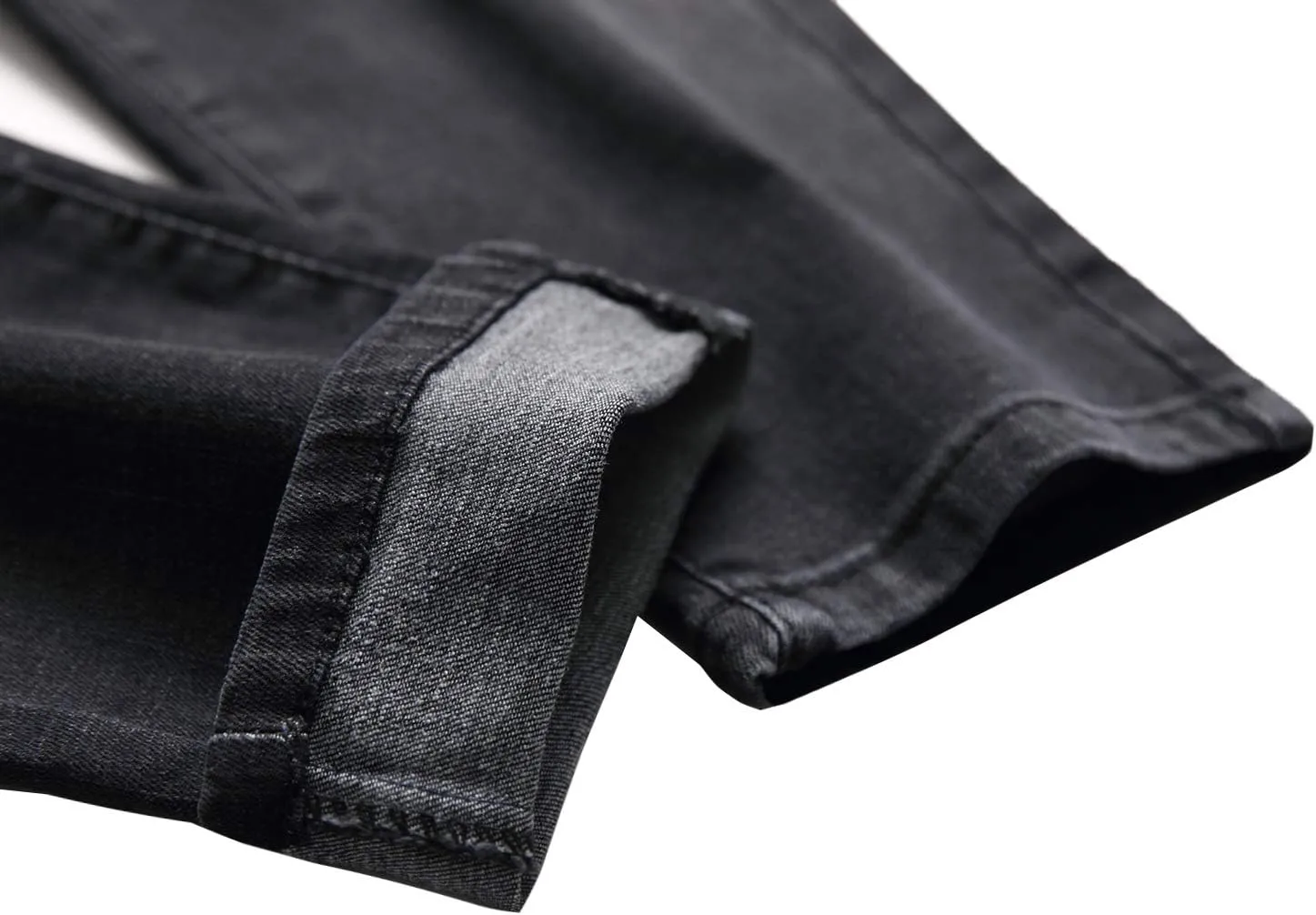 Men's Ripped Jeans Slim Fit Stretch Jeans Distressed Fashion Comfort Pants