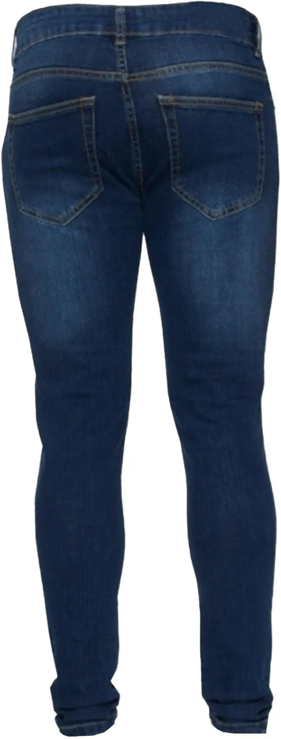 Men's Skinny Stretch Outdoor Jeans Casual Slim Fit Casual Denim Pants Solid Fashion Comfort Jeans Trouser