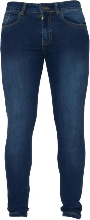 Men's Skinny Stretch Outdoor Jeans Casual Slim Fit Casual Denim Pants Solid Fashion Comfort Jeans Trouser