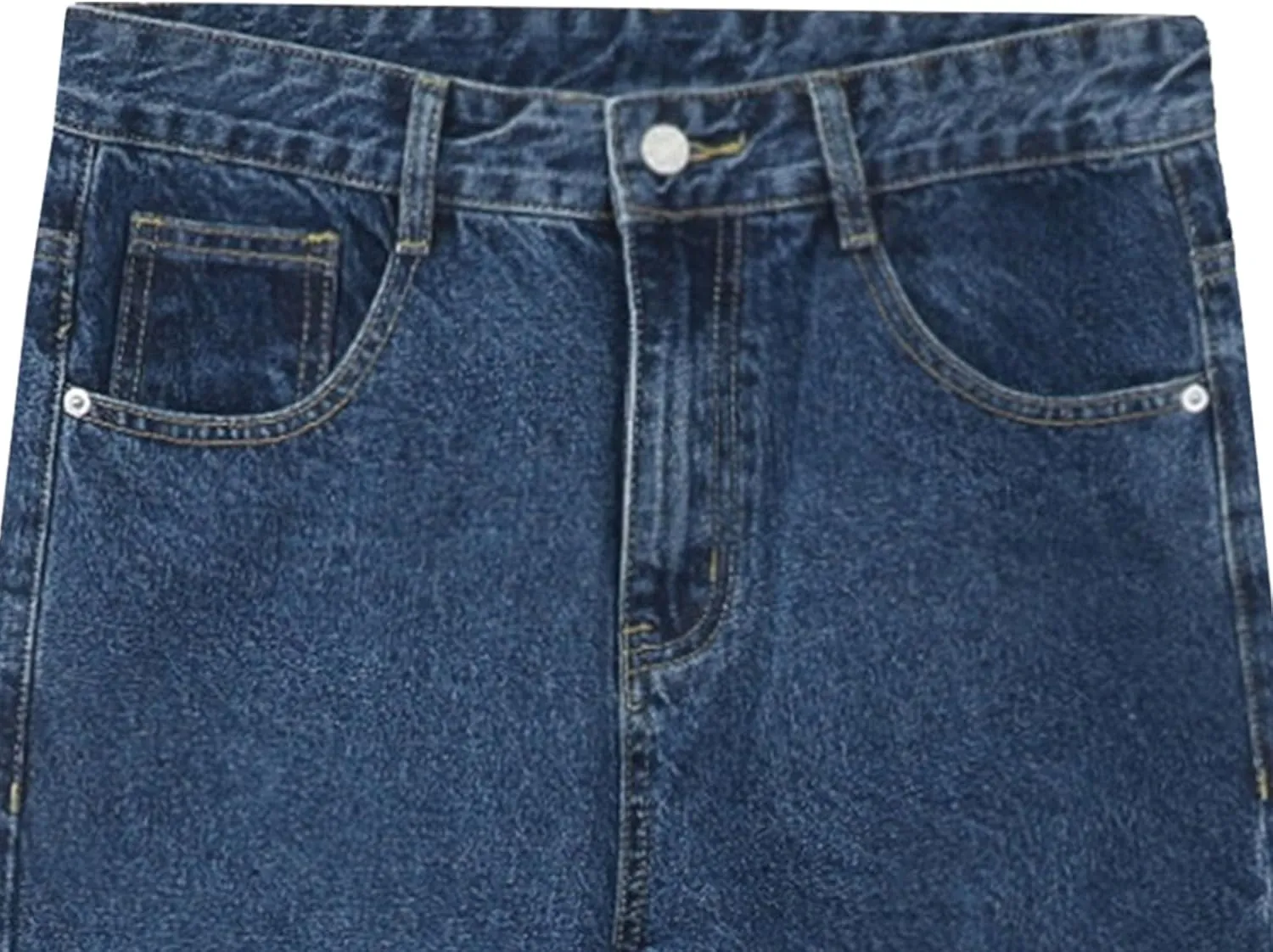 Men's Slim Fit Straight Leg Basic Jeans Casual Regular Streetwear Denim Pants Workwear Fashion Classic Jeans