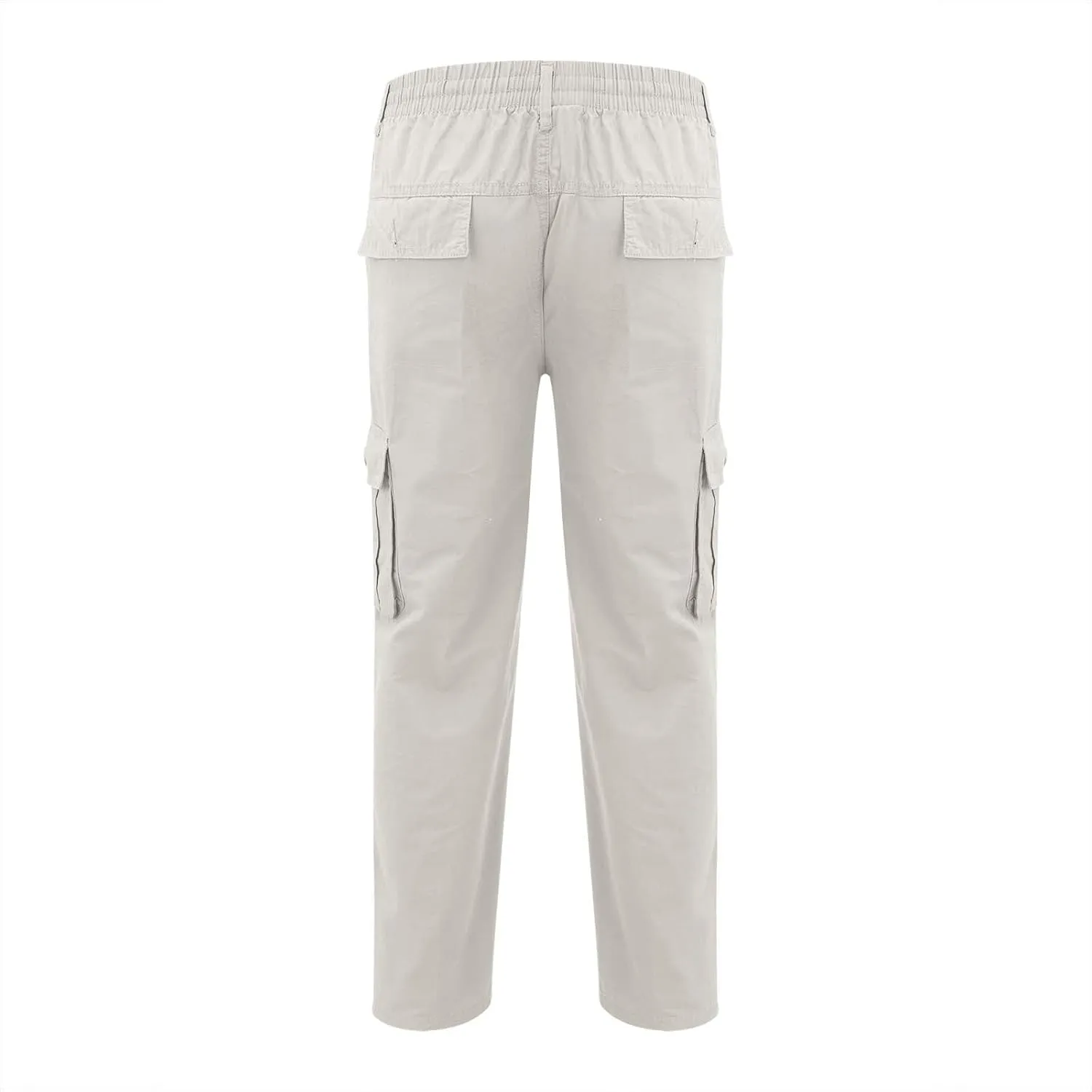 Mens Sweatpants Pockets Lightweight Cargo Sweatpants Stretch Waistband Workout Joggers Outdoor Athletic Hiking Pants