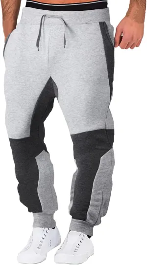 Mens Sweatpants with Pockets Big and Tall Casual Loose-fit Pants Athletic Drawstring Pant Men's Heavyweight Sweatpants