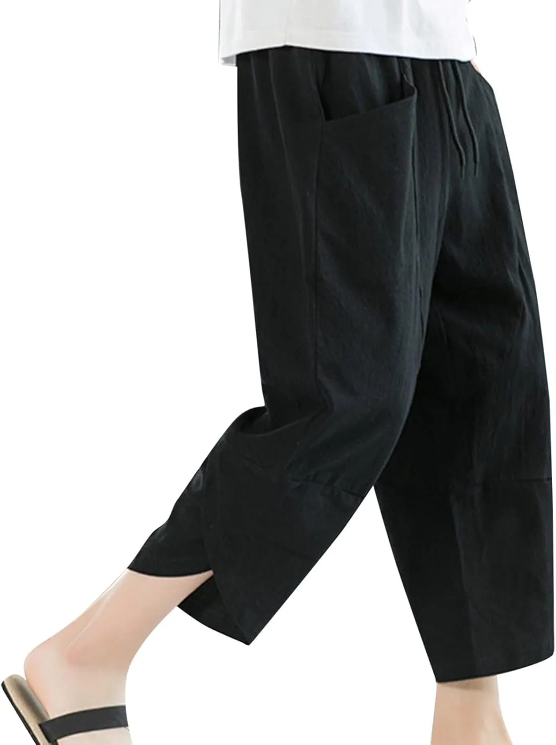 Mens Sweatpants with Pockets Big and Tall Sweatpants Athletic Pants for Men Mens Autumn and Winter High Street Fashion