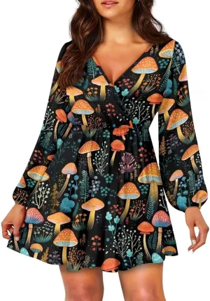 Mini Dress for Women Cute Mini Dresses for Women Casual Flowy Short Dress