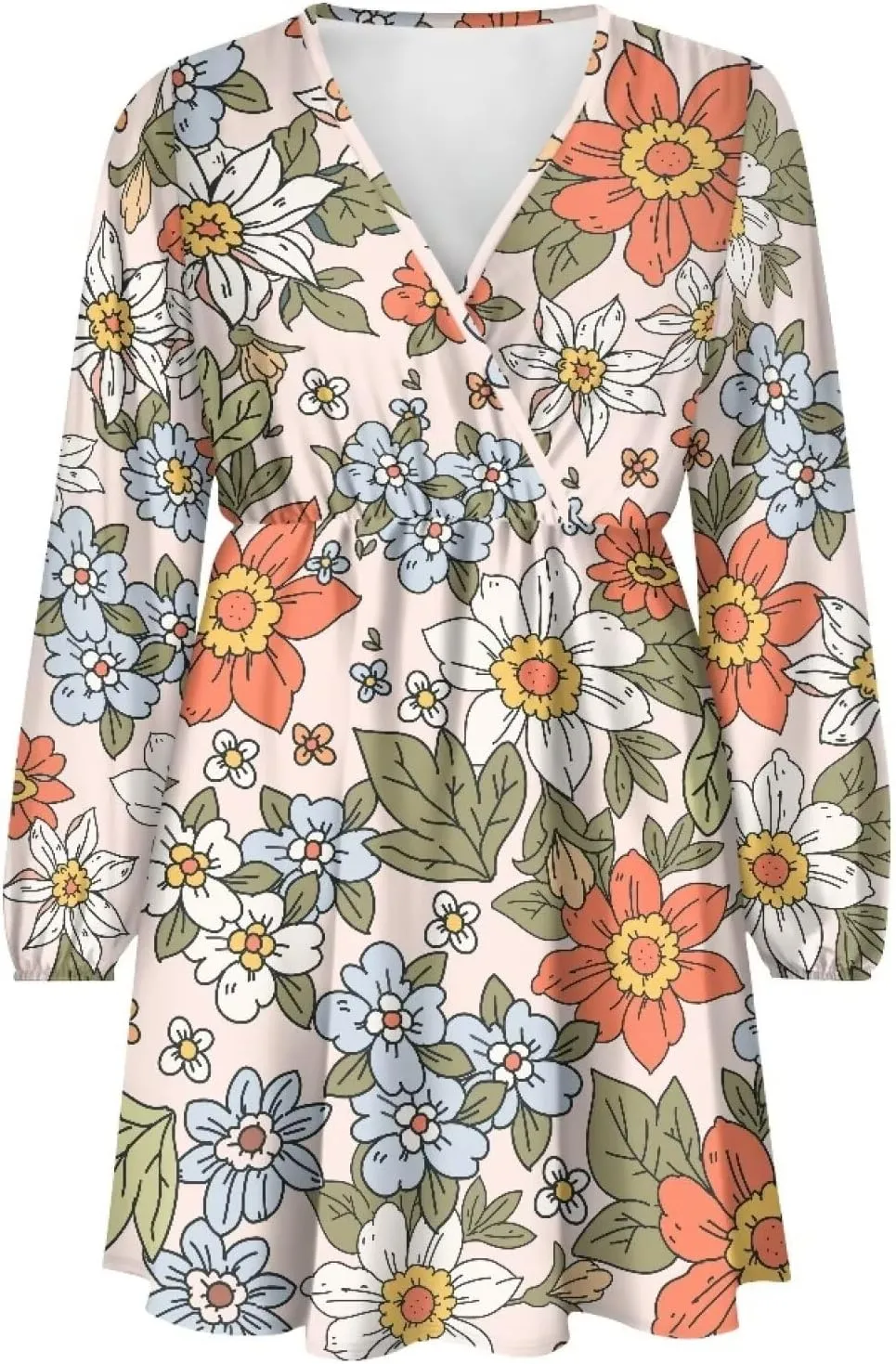 Mini Dress for Women Cute Mini Dresses for Women Casual Flowy Short Dress