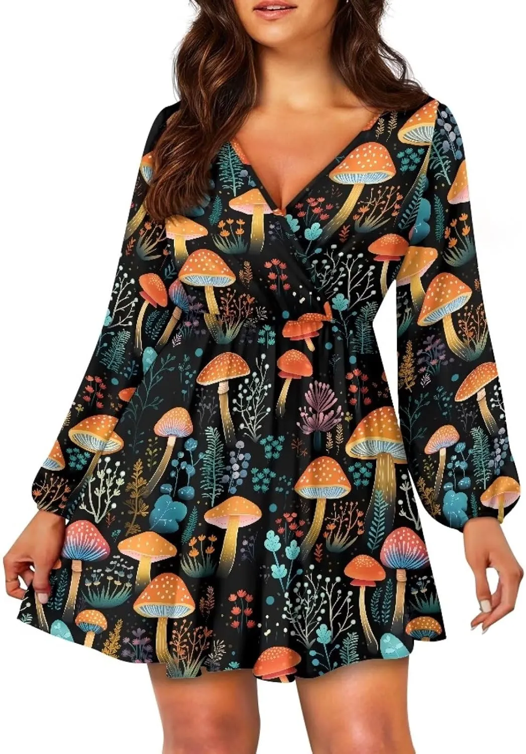 Mini Dress for Women Cute Mini Dresses for Women Casual Flowy Short Dress