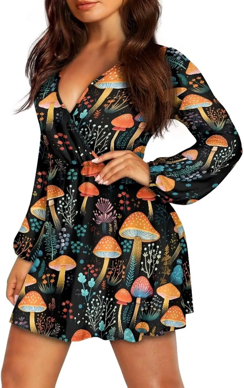 Mini Dress for Women Cute Mini Dresses for Women Casual Flowy Short Dress