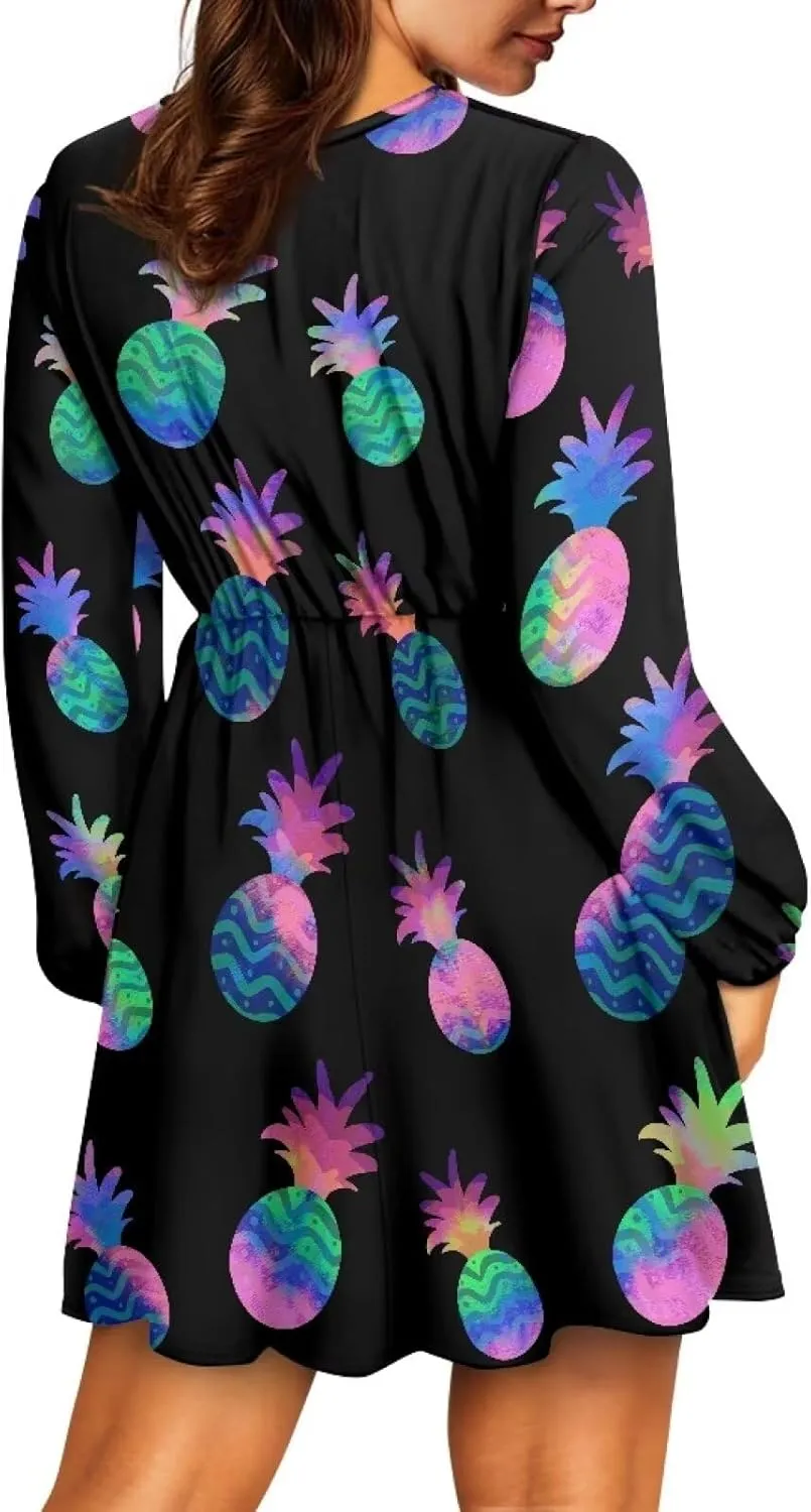 Mini Dress for Women Cute Mini Dresses for Women Casual Flowy Short Dress