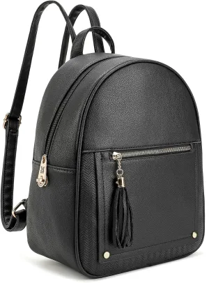 Montana West Medium Backpack Purse for Women Anti Theft Backpack with Secured Zipper & Tassel