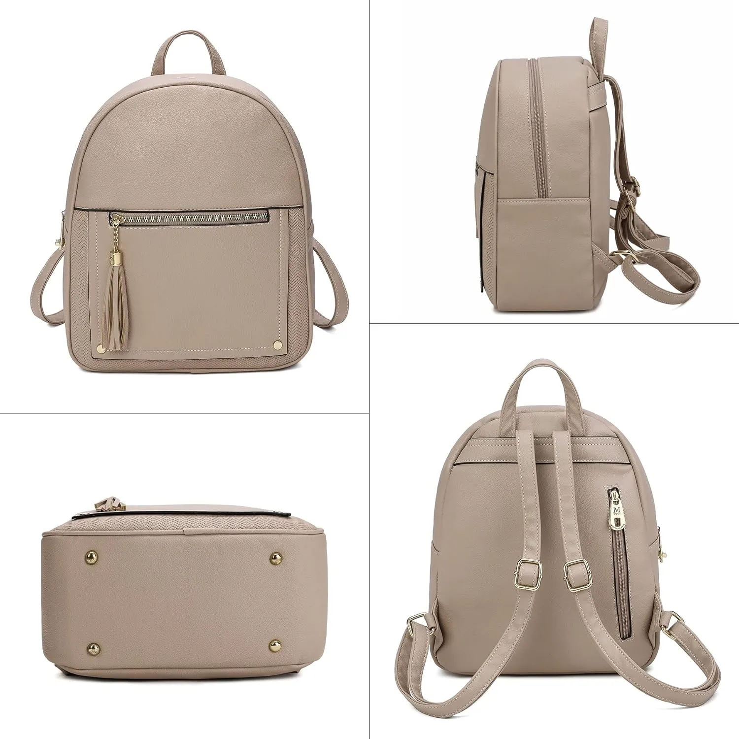 Montana West Medium Backpack Purse for Women Anti Theft Backpack with Secured Zipper & Tassel