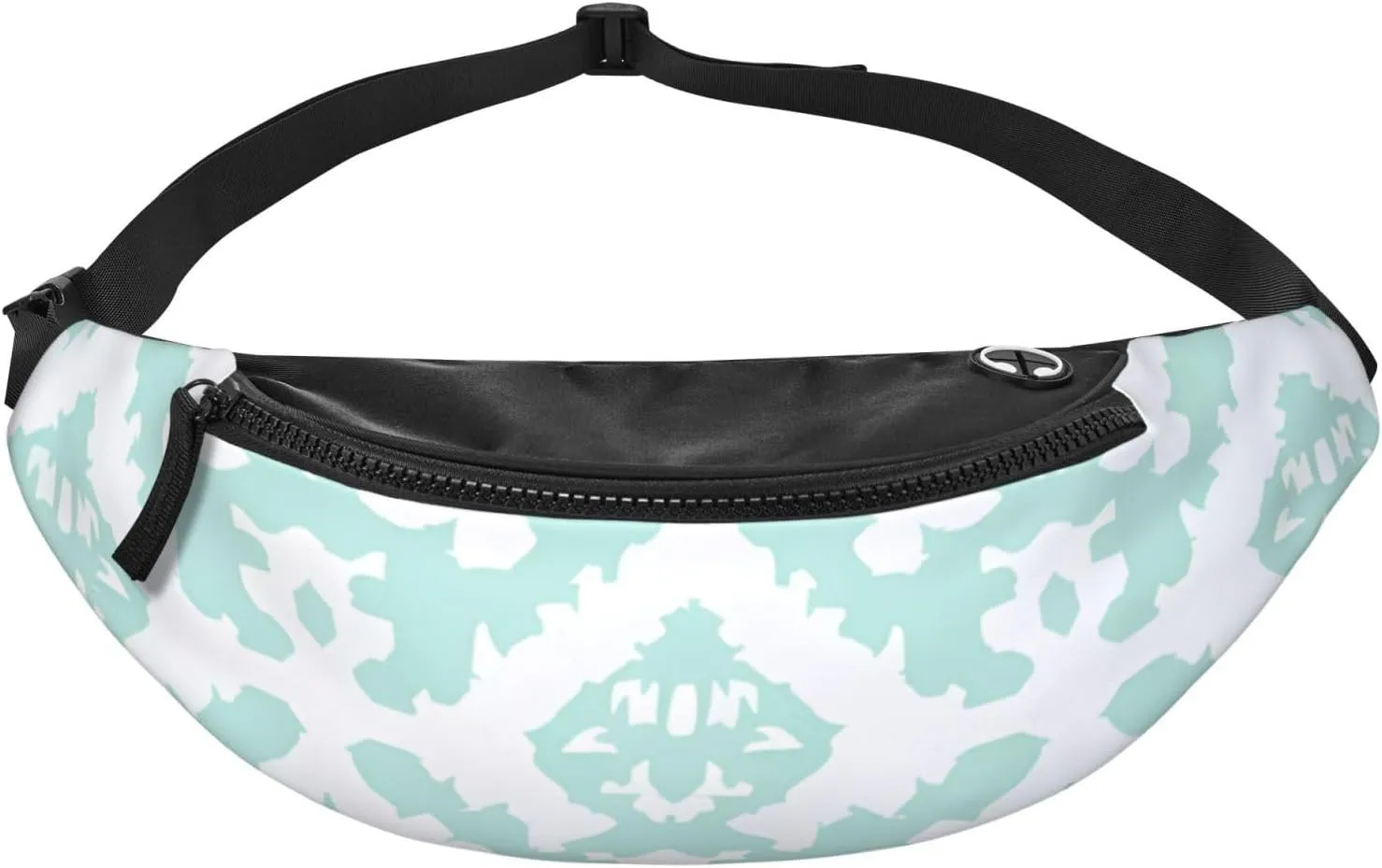 Moroccan Lattice Print Waist Bag Adjustable For Men Women Traveling Hiking Cycling Running Outdoors