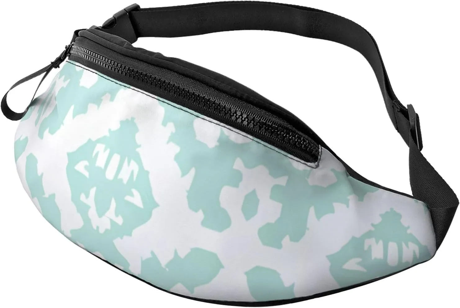 Moroccan Lattice Print Waist Bag Adjustable For Men Women Traveling Hiking Cycling Running Outdoors