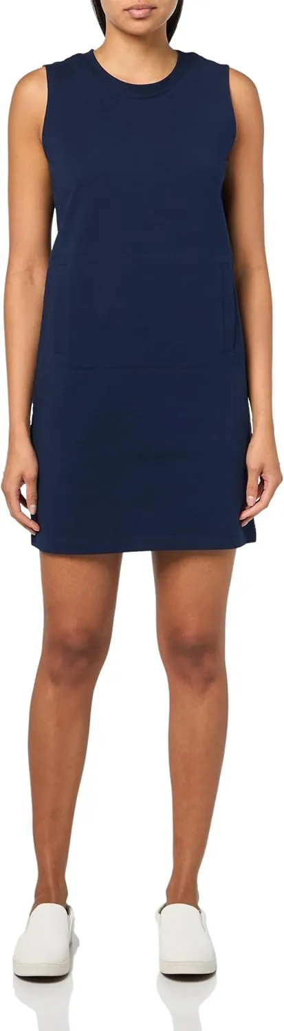 Norma Kamali Women's Sleeveless Tailored Terry Mini Dress