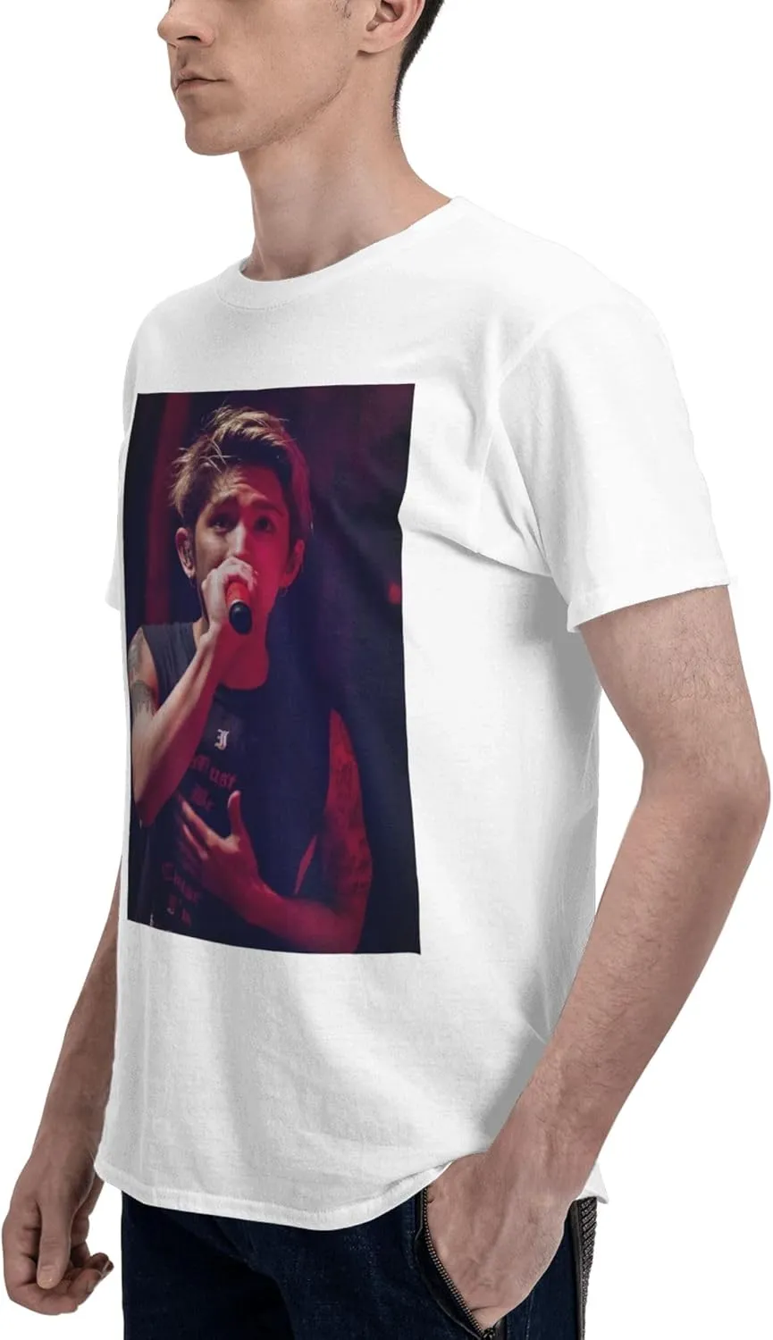 One Ok Rock Tshirt Mens Casual Fashion Short Sleeve Soft Lightweight Crewneck Rap Graphic Tees Rock Band Shirt Tops