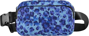 Panther Fanny Packs Women Colorful Large Hip Belt Bag Waterproof Cross Body Waist Pack