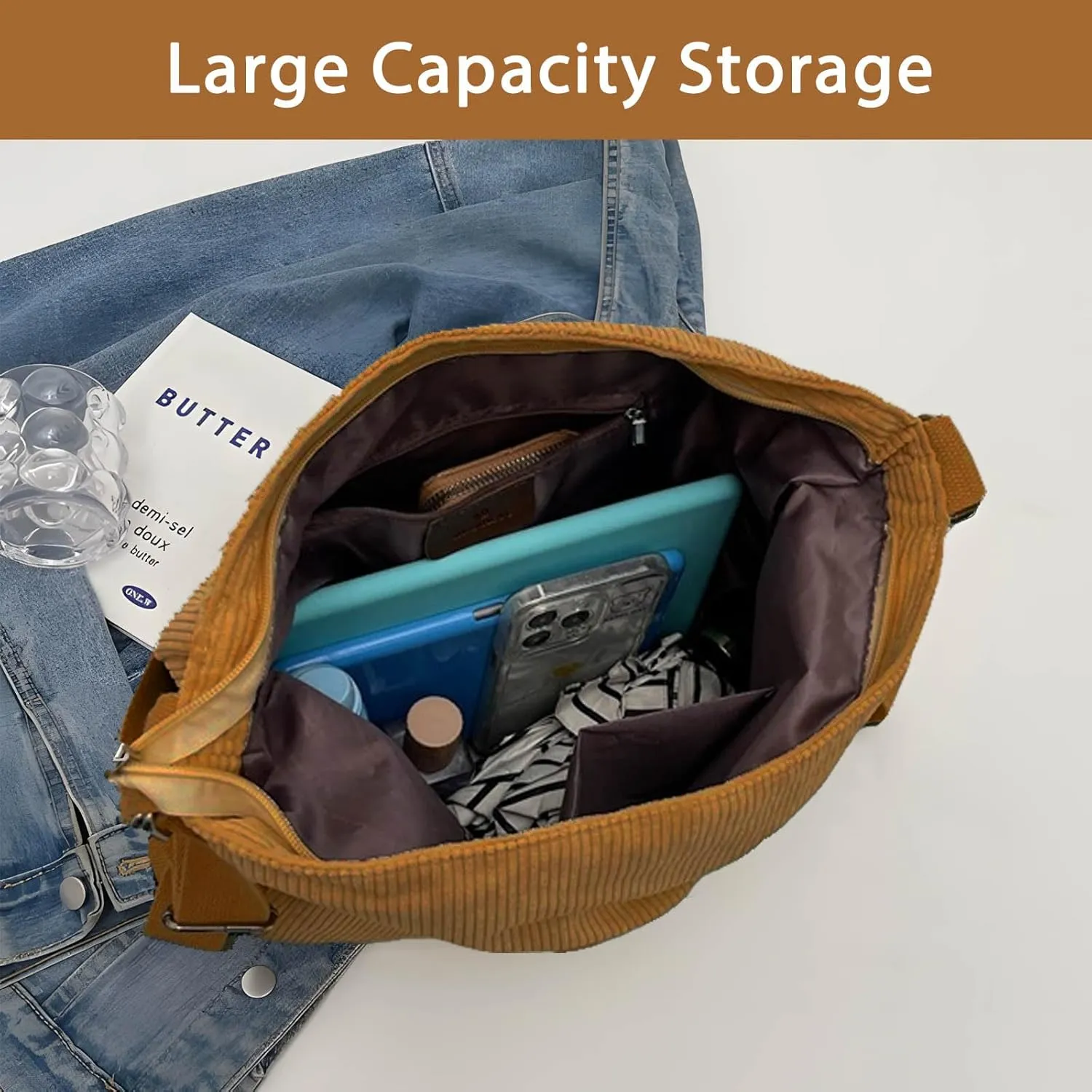 PILCAVE Convertible Tote Bag Backpack Purse for Women Multi Pocket Tote Bag Handbags Crossbody Shoulder Bag