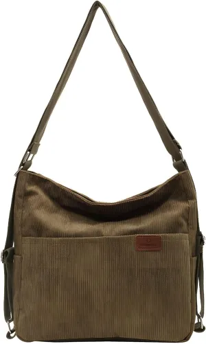 PILCAVE Convertible Tote Bag Backpack Purse for Women Multi Pocket Tote Bag Handbags Crossbody Shoulder Bag