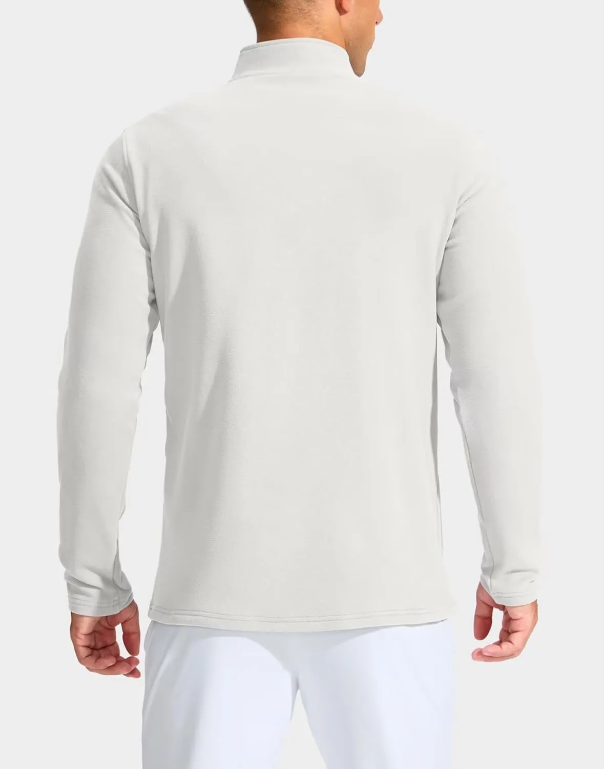 Pudolla Men's 1/4 Zip Pullover Sweatshirts Fleece Warm Soft Sweatshirts with Pockets for Running Athletic Workout Golf