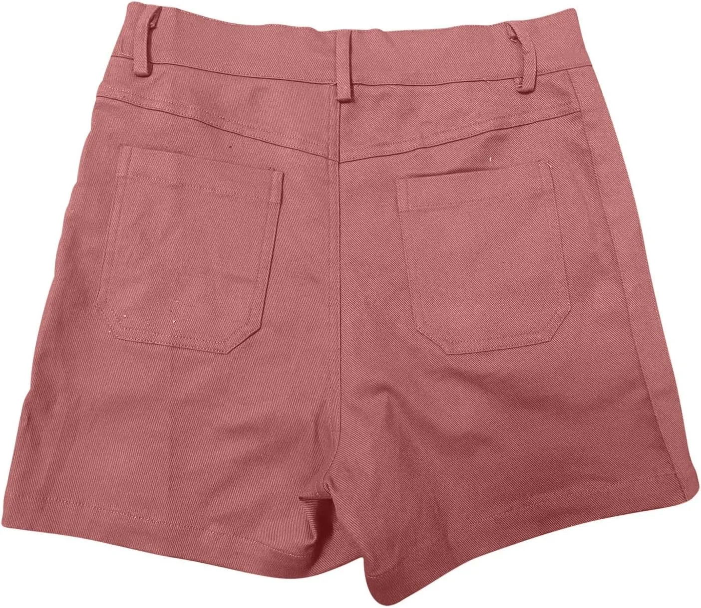 Pull On Shorts Women Elastic Waist Stretchy Casual Summer Athletic Denim Bermuda Shorts High Waisted Chino Shorts