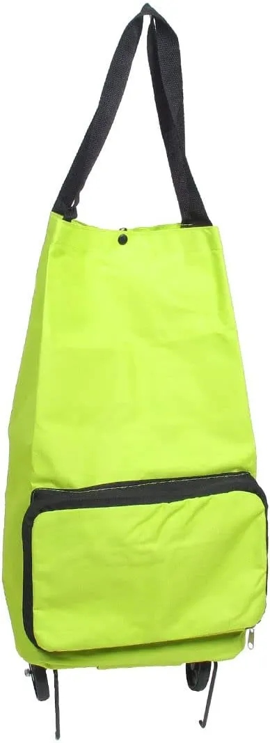 Qtqgoitem Portable Shopping Travel Foldable Luggage Cart Trolley Bag Wheel (Model: dd0 8d2 3fc 23b 401)