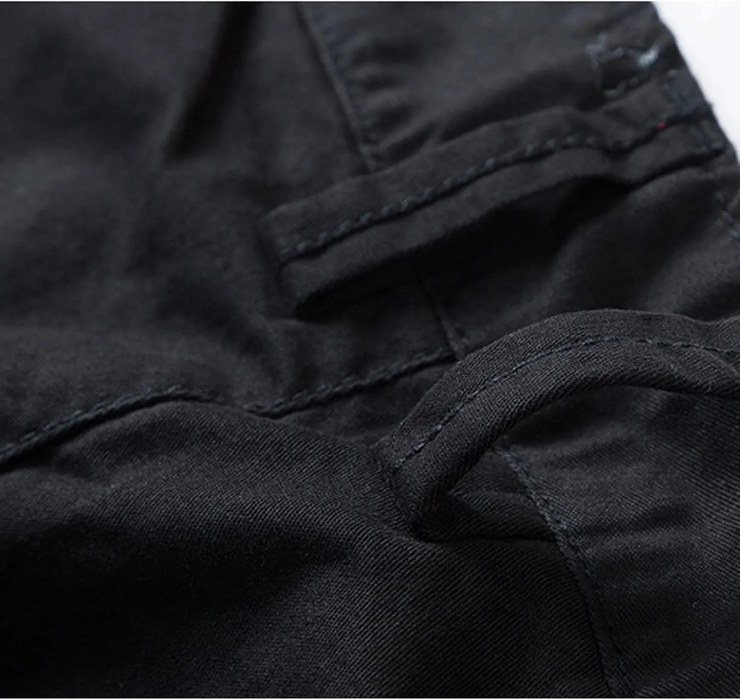 Red Shorts for Men 2023 Stylish Buckle Zipper Utility Cargo Shorts with Pockets Outdoor Sport Tooling Shorts