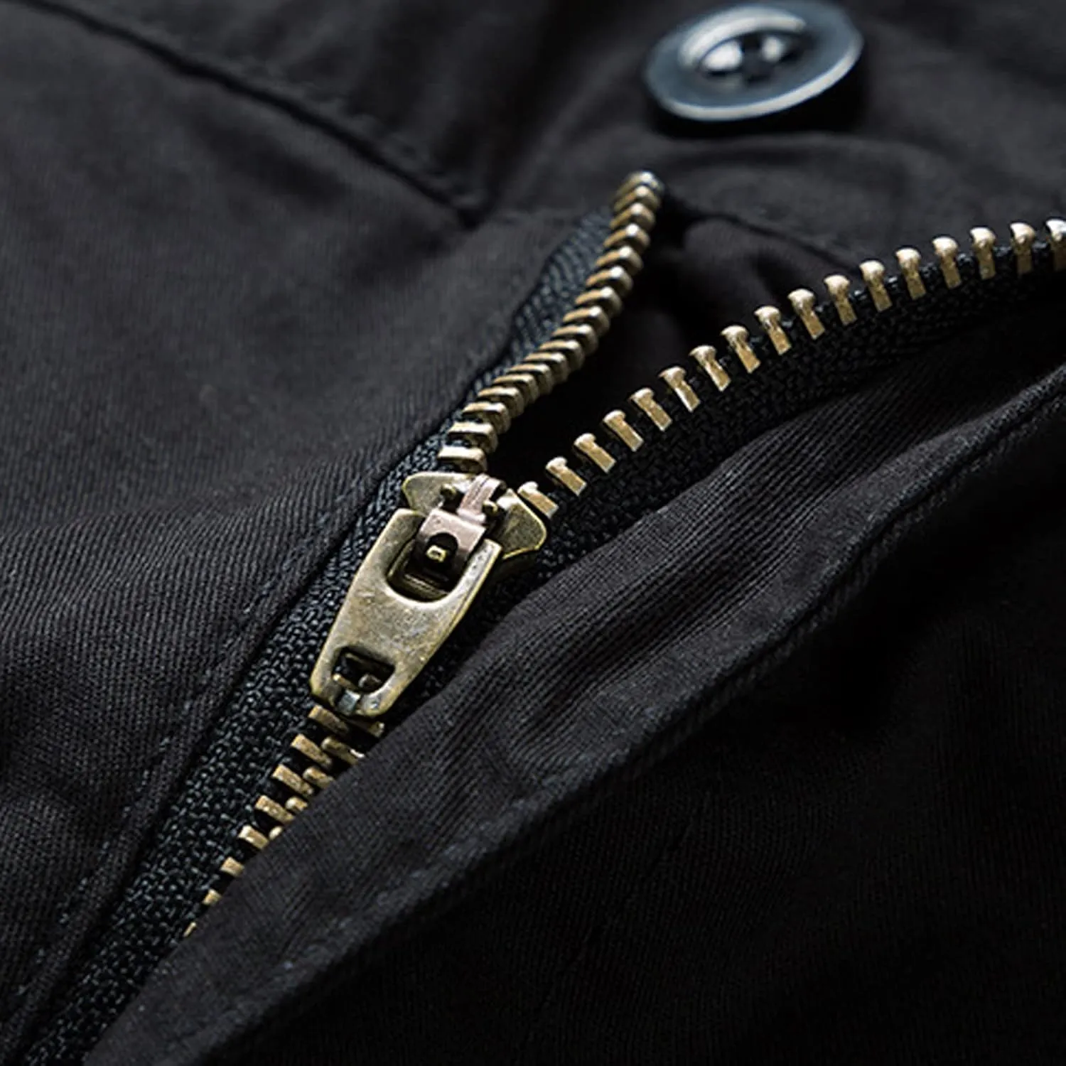 Red Shorts for Men 2023 Stylish Buckle Zipper Utility Cargo Shorts with Pockets Outdoor Sport Tooling Shorts