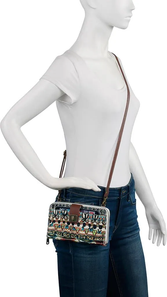 Sakroots Artist Circle Large Smartphone Crossbody