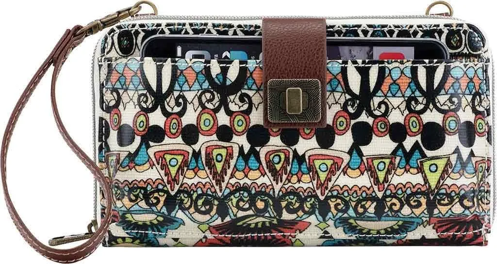 Sakroots Artist Circle Large Smartphone Crossbody