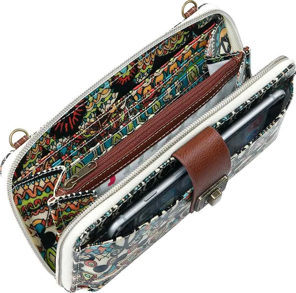 Sakroots Artist Circle Large Smartphone Crossbody