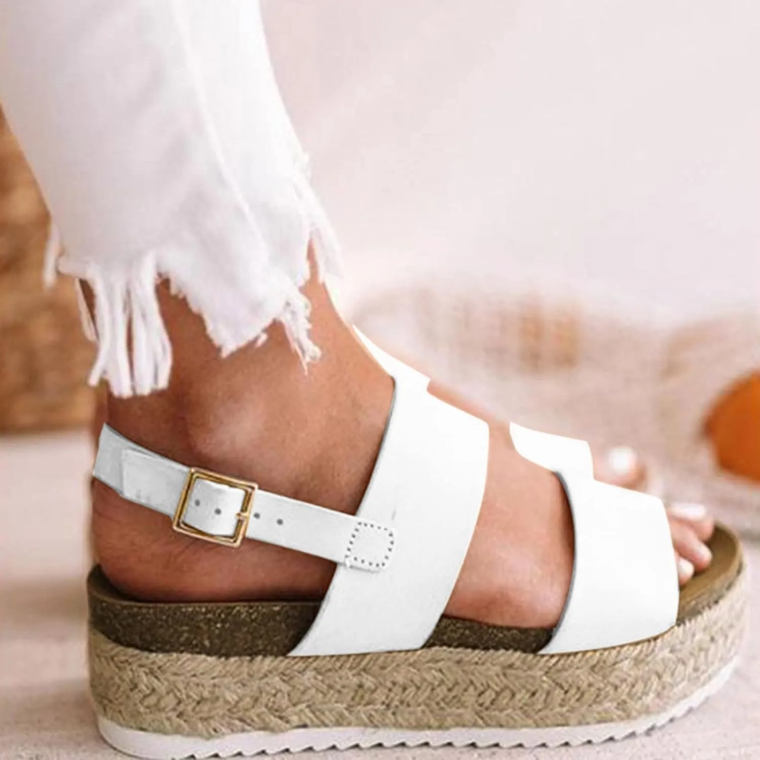 Sandals for Women Dressy Summer, Womens Sandals Orthopedic Open Toe Sandals Retro Anti Slip Comfy Breathable Shoes
