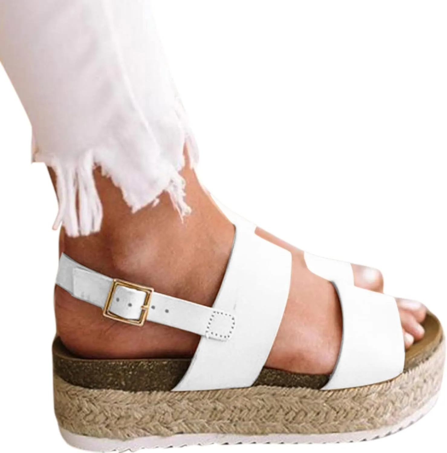 Sandals for Women Dressy Summer, Womens Sandals Orthopedic Open Toe Sandals Retro Anti Slip Comfy Breathable Shoes