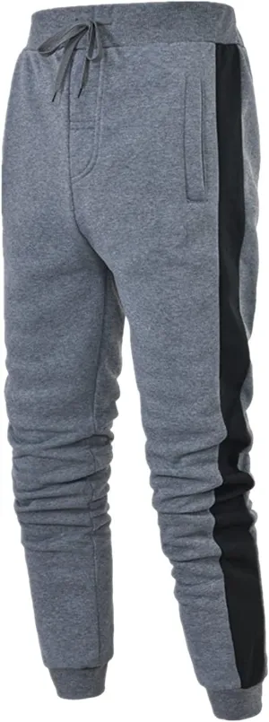sdbrld Sweatpants For Men Men's Hip Hop Joggers Splice Drawstring Cargo Pants Fashion Hiking Outdoor Sweatpants Trousers