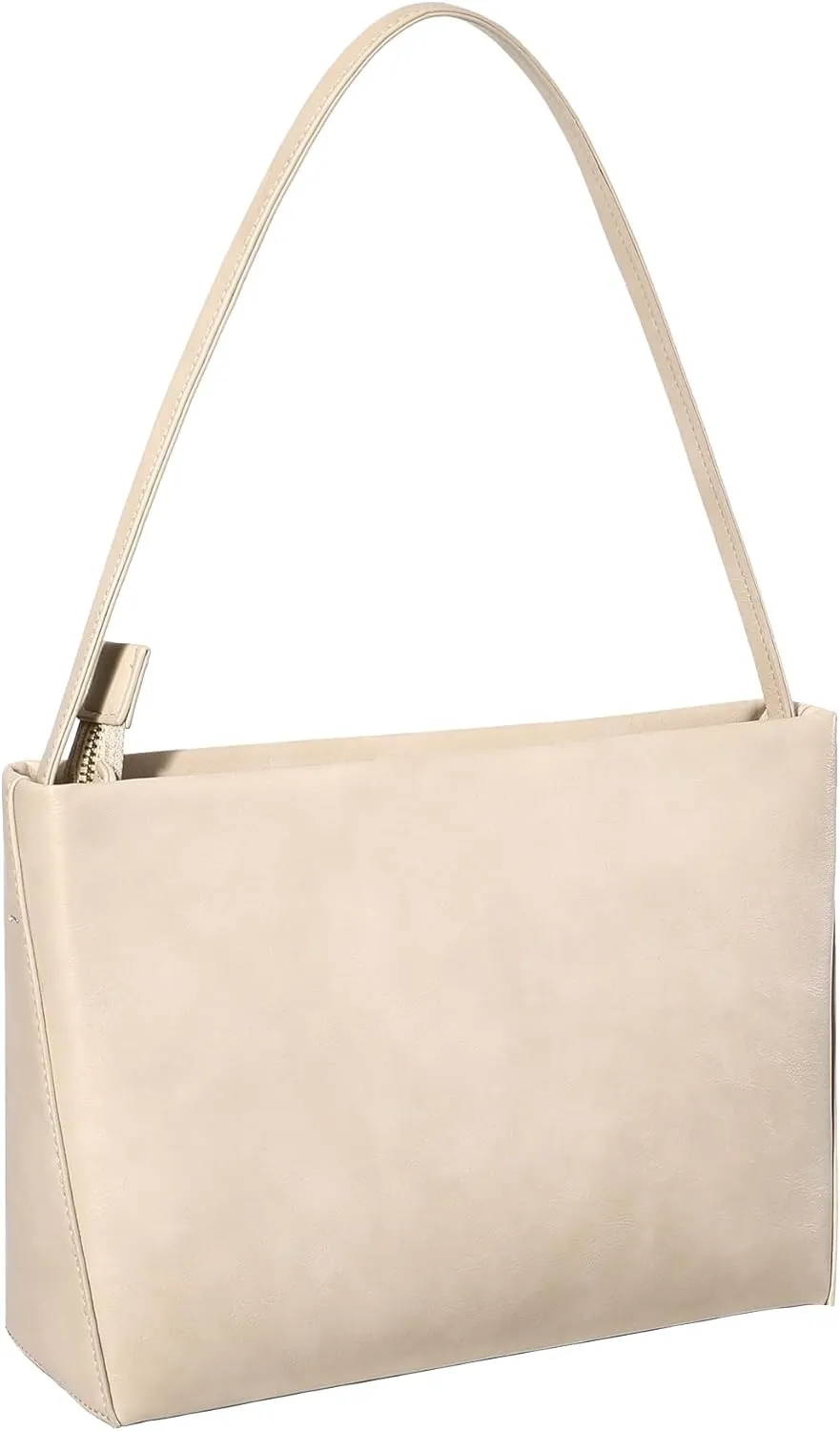 Shoulder Bags in Leather for Women Vintage Classic Elegance Zipped Medium Handbag Purse for All Occasions