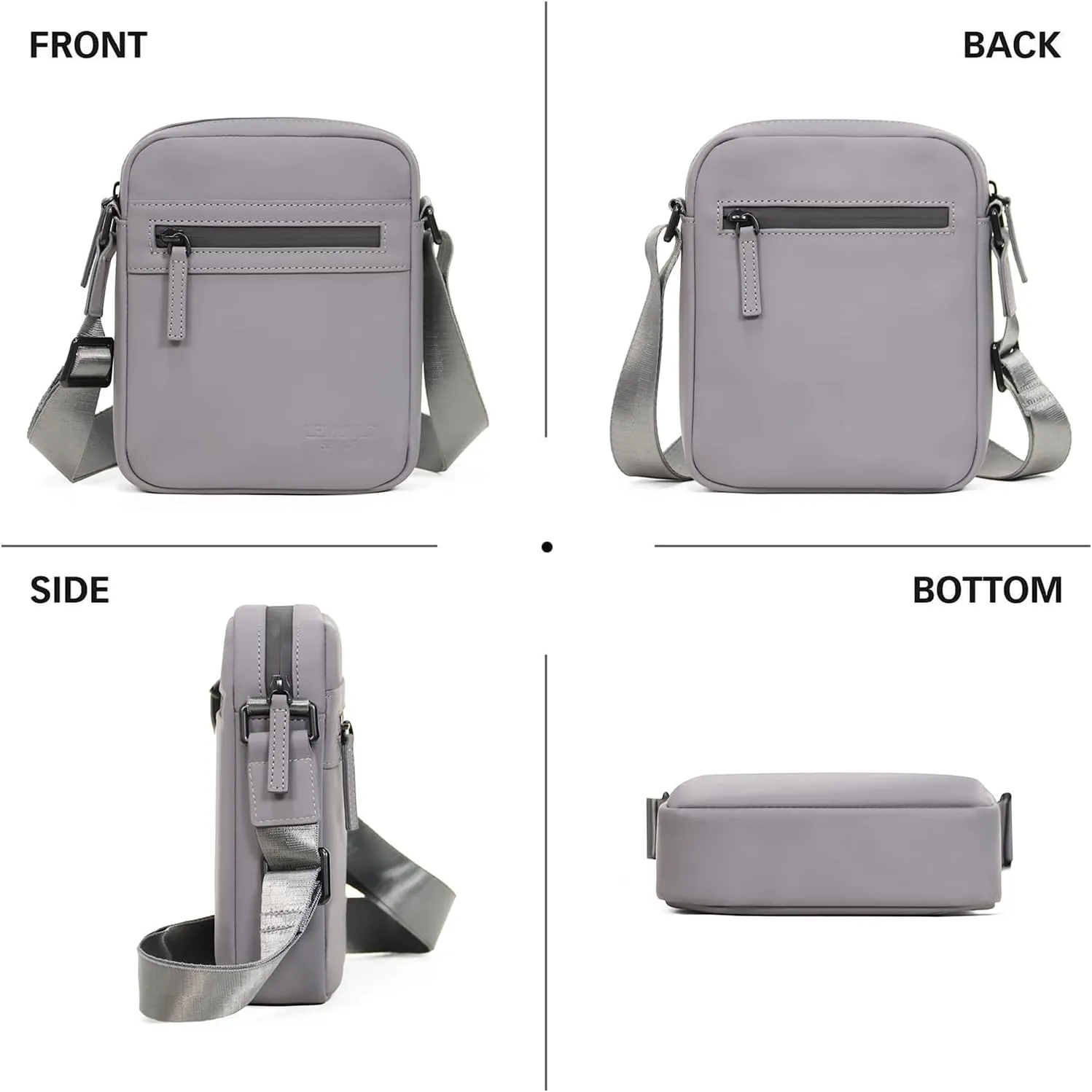 Small/Medium Crossbody bag for men shoulder bag mens purse satchel leather messenger bag gift man