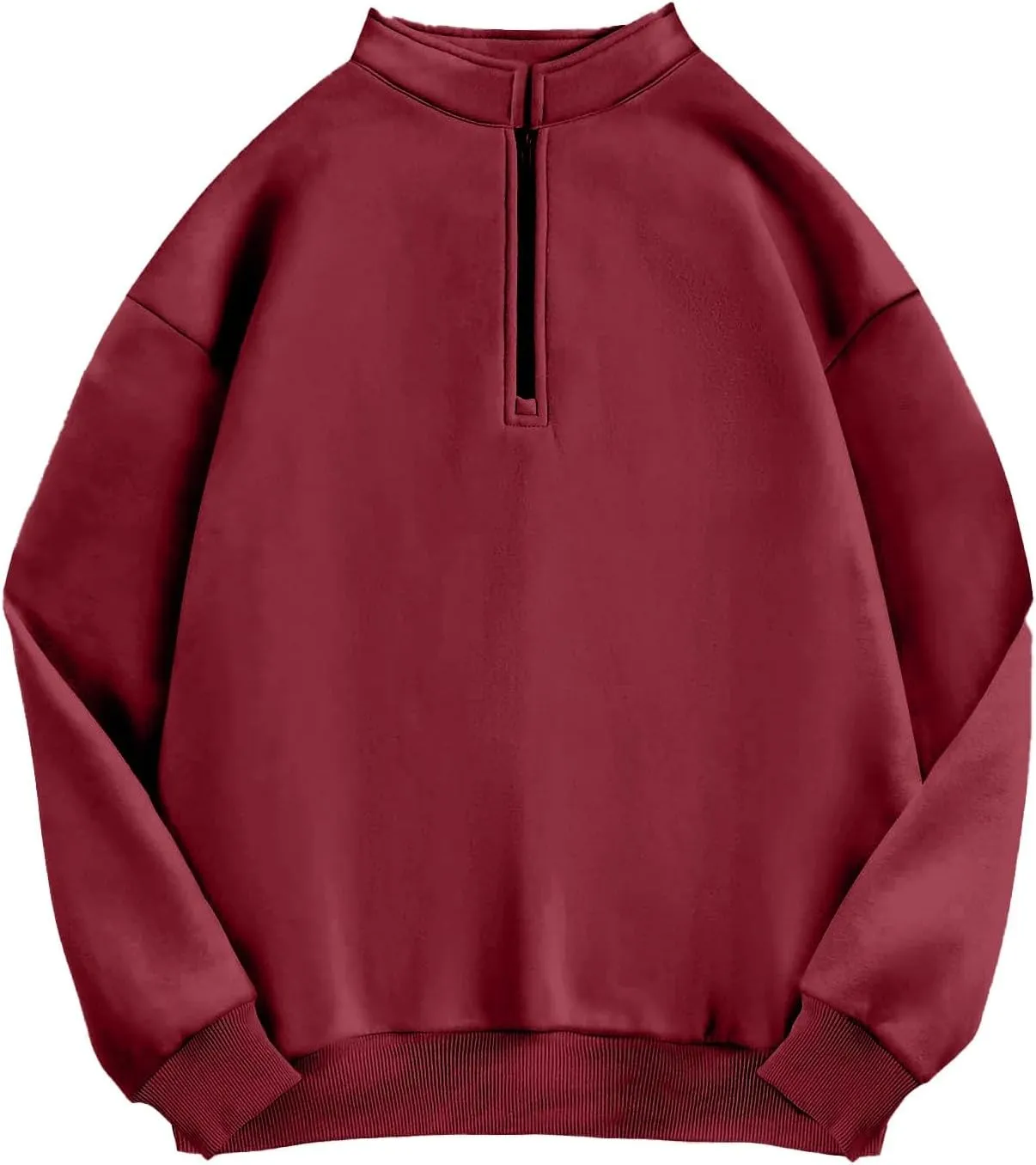 Sweatshirts For Women Long Sleeve Pullover Oversized Solid Color Hoodies Fleece Sweaters Fall Outfits Fashion Y2K Clothes