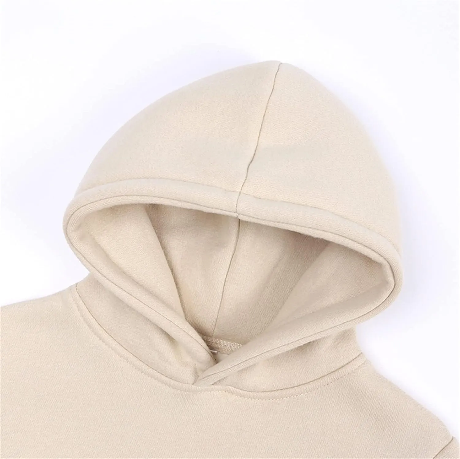 Toddler Boys Girls Pullover Fleece Sweatshirt Children Solid Plus Babies Hooded Color Top Hoodie Boys Size 14