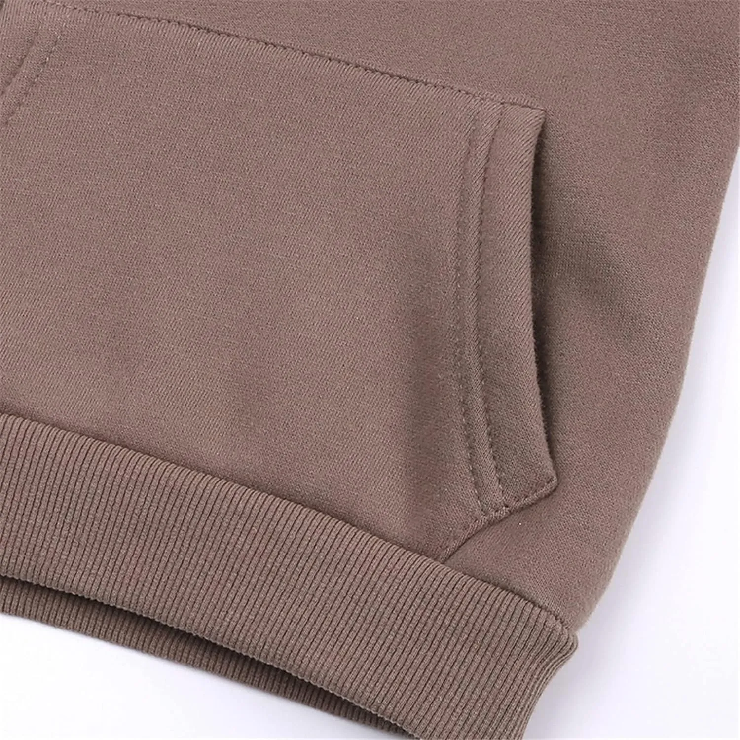Toddler Boys Girls Pullover Fleece Sweatshirt Children Solid Plus Babies Hooded Color Top Hoodie Boys Size 14