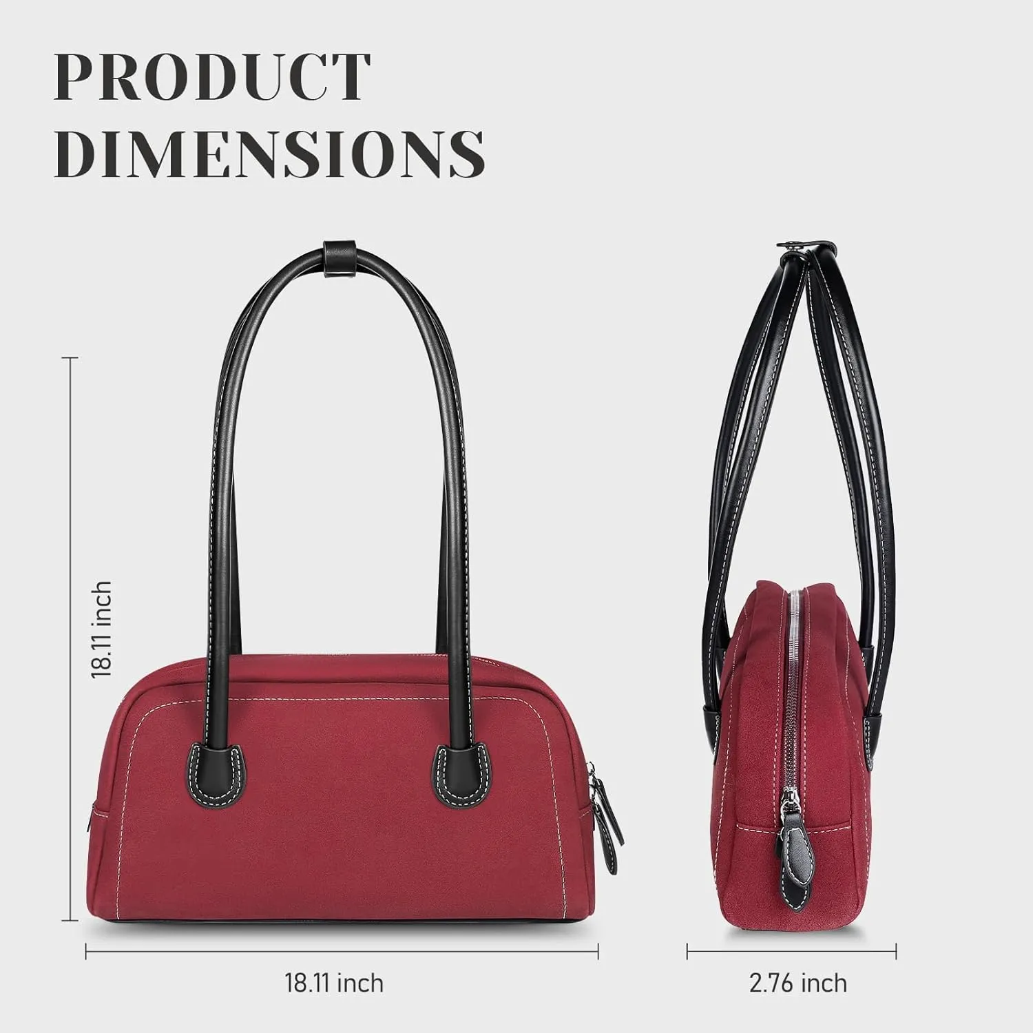 Top Handle Handbags for Women  Aesthetic Cute Purse, Trendy Vegan Leather Shoulder Bag, Stylish Womens Handbag