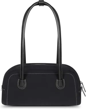 Top Handle Handbags for Women  Aesthetic Cute Purse, Trendy Vegan Leather Shoulder Bag, Stylish Womens Handbag