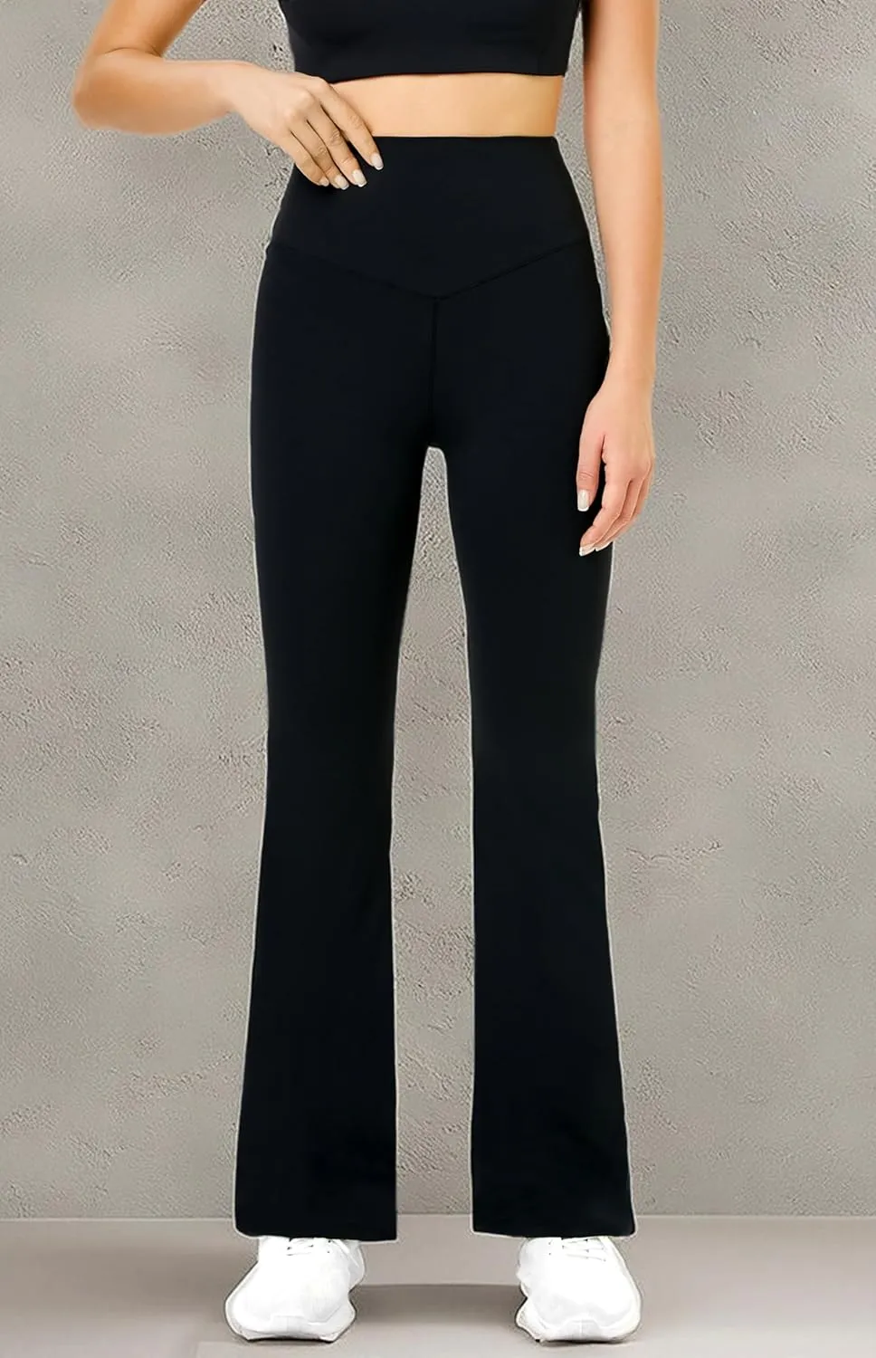 TOPYOGAS Womens Flare Yoga Pants High Waist Bootcut Leggings with Tummy Control Workout Gym Leggings