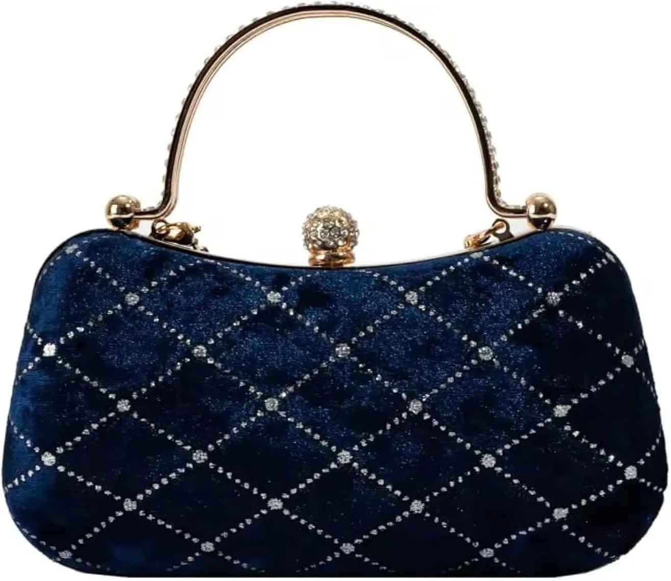 Trendy Evening Purse Velvet CLutch Purse Solid Evening Bag Clutch Purse For Women