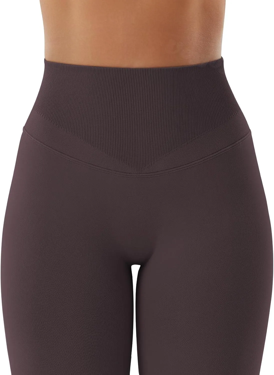 VOYJOY Women Impact Leggings Seamless Scrunch Butt Lifting Workout Leggings High Waisted Gym Yoga Pant