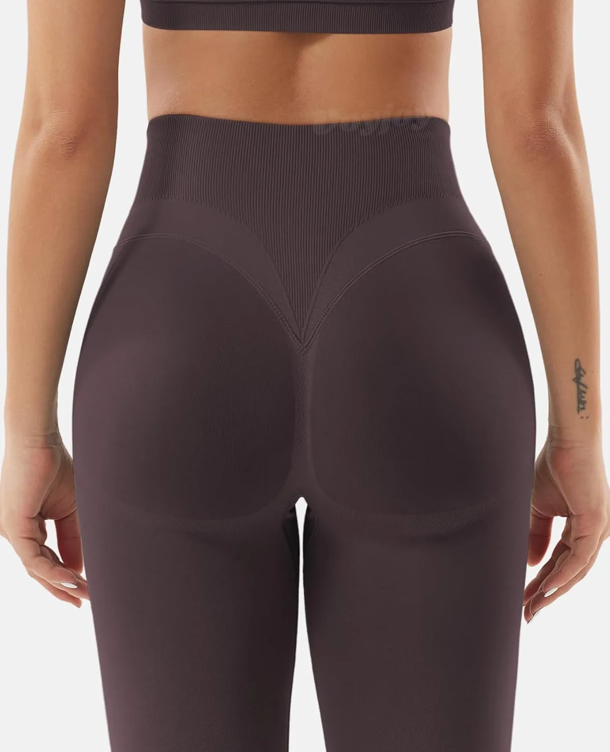 VOYJOY Women Impact Leggings Seamless Scrunch Butt Lifting Workout Leggings High Waisted Gym Yoga Pant