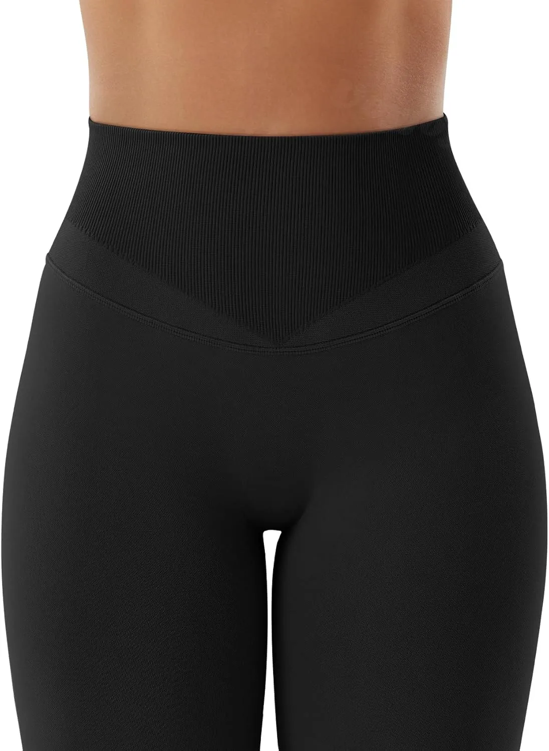 VOYJOY Women Impact Leggings Seamless Scrunch Butt Lifting Workout Leggings High Waisted Gym Yoga Pant