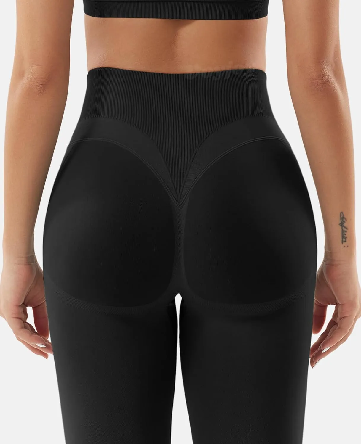 VOYJOY Women Impact Leggings Seamless Scrunch Butt Lifting Workout Leggings High Waisted Gym Yoga Pant