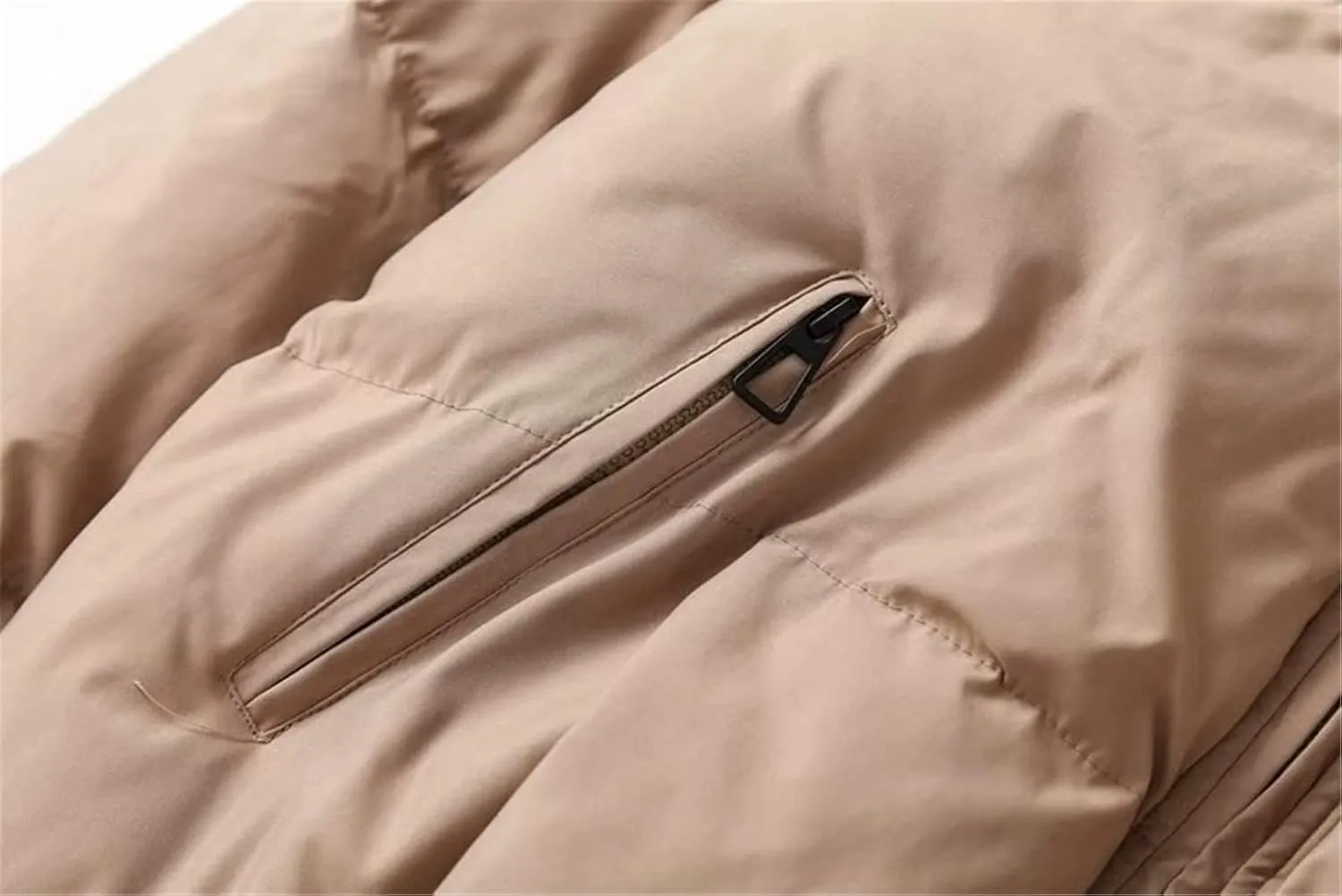 Winter Cotton Padded Coat Women's Loose Short Stand Collar Bread Coat Thicker Parkas Female Zipper Outwear