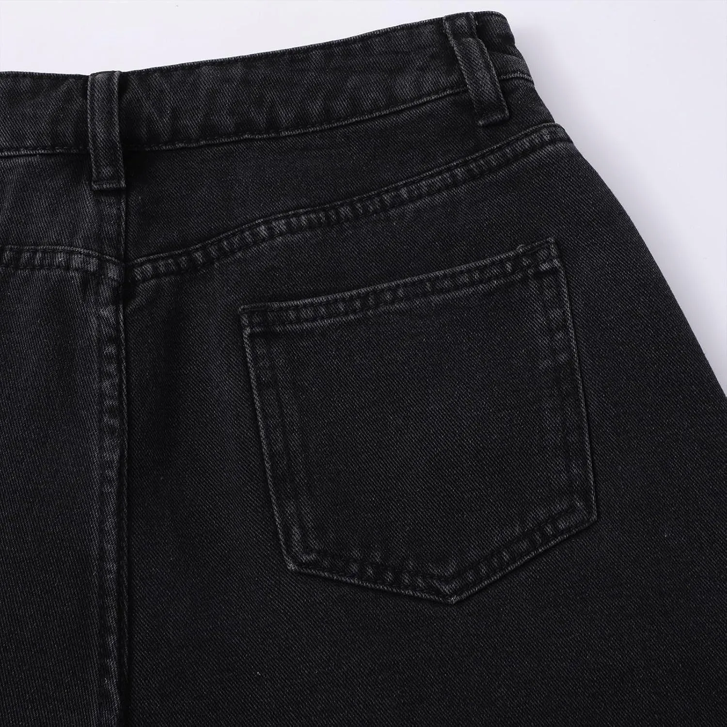 Women 2025 Summer Denim Shorts Trendy High Waisted Ripped Distressed Jean Shorts Stretchy Casual Fashion Jean Shorts
